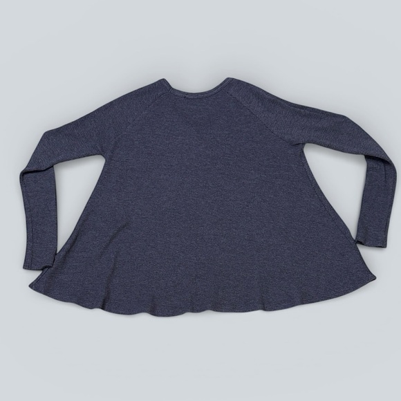 We The Free Oversized Waffle Knit Long Sleeve Top - Picture 3 of 4